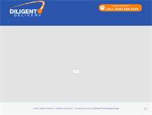 Tablet Screenshot of diligentdelivery.com